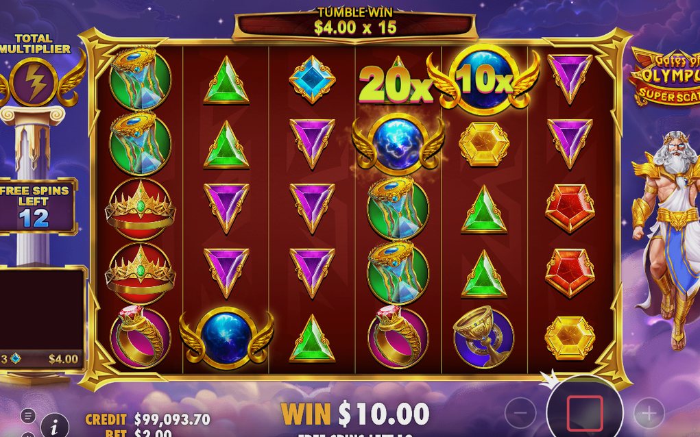 Retrigger : 3 Scatter pendant les Free Spins ajoutent 5 tours