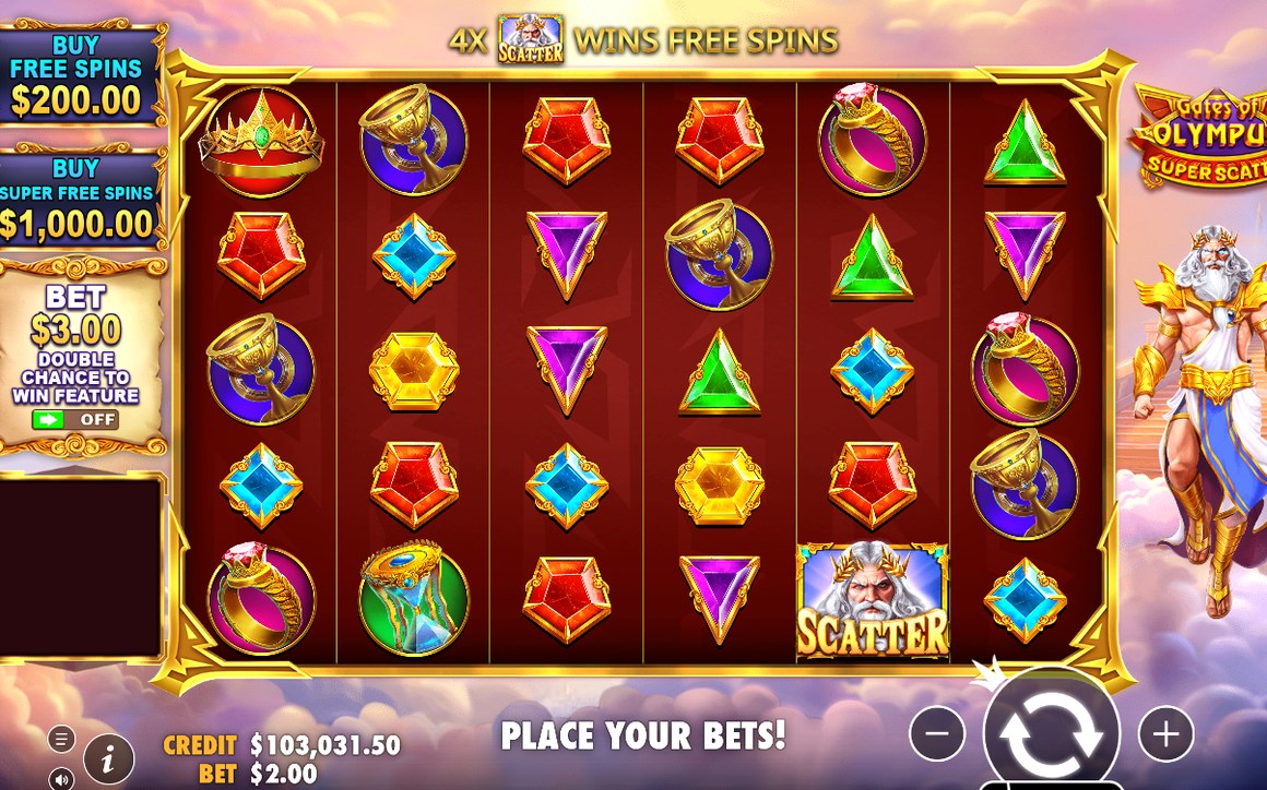Gates of Olympus Super Scatter